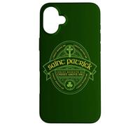 St Patrick Breastplate Prayer Catholic Saint Patricks Day Case for iPhone 16 Plus