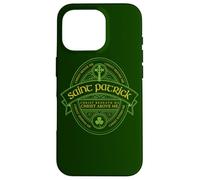 St Patrick Breastplate Prayer Catholic Saint Patricks Day Case for iPhone 16 Pro