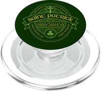 St Patrick Breastplate Prayer Catholic Saint Patricks Day PopSockets PopGrip for MagSafe