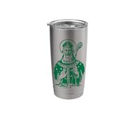 St Patrick Catholic Saint Patricks Day Ireland Irish Stainless Steel Insulated Tumbler