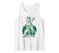 St Patrick Catholic Saint Patricks Day Ireland Irish Tank Top