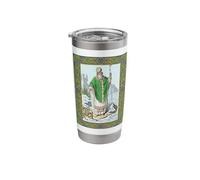 St Patrick Catholic Saint Patricks Day Snakes Ireland Stainless Steel Insulated Tumbler