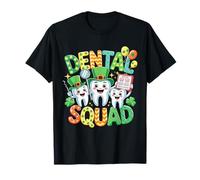 St Patrick Day Dental Squad Saint Paddys Teeth Irish Dentist T-Shirt