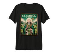 St Patrick of Ireland Ora Pro Nobis Catholic Prayer Premium T-Shirt