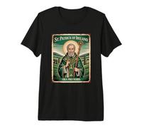 St Patrick of Ireland Ora Pro Nobis Catholic Prayer Premium T-Shirt
