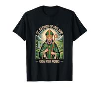 St Patrick of Ireland Ora Pro Nobis Catholic Prayer T-Shirt