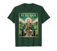 St Patrick of Ireland Ora Pro Nobis Catholic Prayer T-Shirt