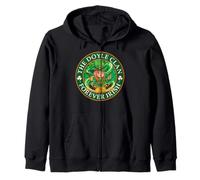 St. Patrick’s The Doyle Clan Irish Cute Leprechaun Girl Zip Hoodie