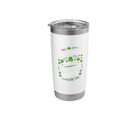 St Patricks Day A Clean Hat Make Leprechaun Happy Stainless Steel Insulated Tumbler