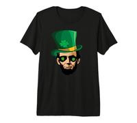 St Patricks Day Abe Lincoln Premium T-Shirt