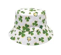 St Patricks Day Accessories St Patricks Day Hat Irish Shamrock Print Hat Paddys Day Supplies Green Day Trilby Hat St Patricks Day Fancy Dress Celebration Hat Persoanlity Green Show Top Fancy Dress