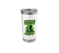 St Patricks Day Anime Make Everyday Feel Lucky Stainless Steel Insulated Tumbler