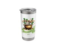 St. Patrick's Day Beagle I Irish Celebration Beagle Stainless Steel Insulated Tumbler