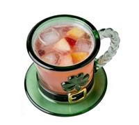 St Patricks Day Beer Mug, 11oz Home Decor Cups, Irish Festival Milk Mug, Ceramic Drinkware with Comfortable Handle, Holiday Kitchen Accessory with Multi-Use Function, Juice Milk Drinks Bar Restaurant