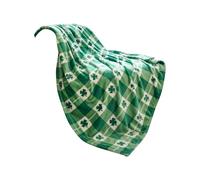 St.Patrick's Day Blanket Elegant Velvet Comfort Touch Ultra Plush Plaid Throw for Irish Festival Decor Sofa Bed Gift 70 * 100cm(B)