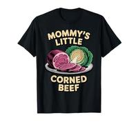 St. Patrick's Day Cabbage Mommy's Little Corned Beef T-Shirt
