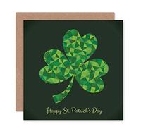 St Patrick's Day Card - Irish - Shamrock Design