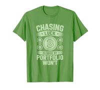 St Patricks Day Chasing Luck Because My Portfolio Wont T-Shirt