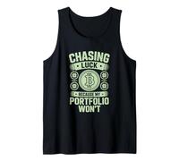 St Patricks Day Chasing Luck Because My Portfolio Wont Tank Top