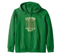 St Patricks Day Chasing Luck Because My Portfolio Wont Zip Hoodie