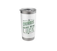 St Patricks Day Churros Bring Me Luck Stainless Steel Insulated Tumbler