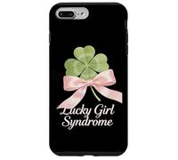 St Patricks Day Coquette Bow Shamrock Lucky Girl Syndrome Case for iPhone 7 Plus/8 Plus