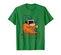 St Patricks Day Cute gnome - Be Irish - Kobold Patricks T-Shirt, Men, Kelly Green, X-Large