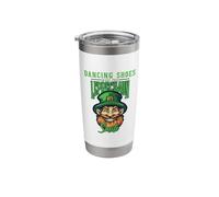 St Patricks Day Dancing Shoes Make This Leprechaun Smile Stainless Steel Insulated Tumbler