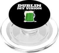 St Patrick's Day Dublin my Vision PopSockets PopGrip for MagSafe