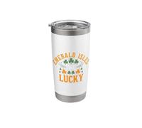 St Patricks Day Emerald Isles are Lucky Stainless Steel Insulated Tumbler