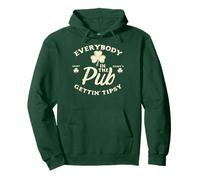 St Patricks Day Everybody In The Pub Saint Paddys Women Men Pullover Hoodie