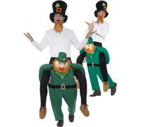 St Patricks Day Fancy Dress Costume Ireland Irish Adults Paddys Day Leprechaun