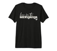 St. Patricks Day Funny Irish Shenanigans Tee - Soft Cotton Premium T-Shirt