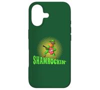 St. Patricks Day Funny Leprechaun Guitar Player Shamrockin Case for iPhone 17