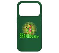St. Patricks Day Funny Leprechaun Guitar Player Shamrockin Case for iPhone 17 Pro