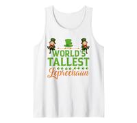 St. Patricks Day Funny World's Tallest Leprechaun Tank Top