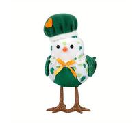 St Patrick's Day Glowing Bird Desktop Ornament Illuminates Your Festive Celebration Bringing Luck and Joy as a Perfect Companion (B, 20cm)
