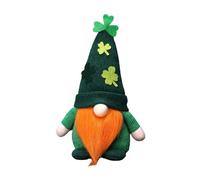 St Patricks Day Gnomes Tomte Irish Leprechaun Gnomes Nisse Plush Green St Patricks Day Elves Dwarf Scandinavian Home Ornament Irish Gnomes Ornament