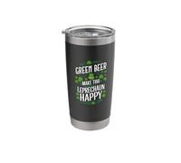 St Patricks Day Green Beer Make This Leprechaun Happy Stainless Steel Insulated Tumbler