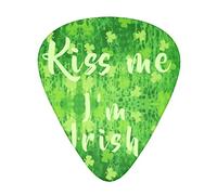 St Patrick'S Day Green Shamrock Guitar Picks Includes Thin Medium And Heavy Gauge Unique Guitar Gift For Bass Electric Acoustic Guitars Ukulele (12 Count)
