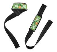 St. Patrick's Day Harp Beer Clover Lift Straps 26" Power Workouts Working Out Gym Accessories for Weightlifting, Gym,