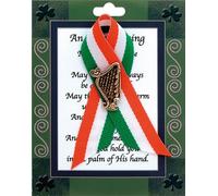 St.Patrick's Day HARP pin Ribbon Brooch Saint Patrick Pin