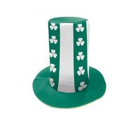 St Patricks Day Hat Green Irish Festival Hat Performance Celebration Hat for Men Women St Patricks Day Green Hat for Adults Unisex(Light Green, M)