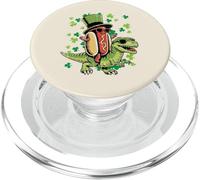 St Patricks Day Hotdog Trex Dino Toddler Boys Kids Youth PopSockets PopGrip for MagSafe