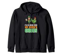 St Patricks Day Im So Irish Even My Green Saint Paddys Men Zip Hoodie