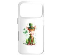 St Patrick's Day Irish Funny Giraffe Saint Patrick's Day Case for iPhone 17 Pro