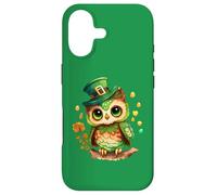 St Patrick's Day Irish Funny Owl Saint Patrick's Day Case for iPhone 17