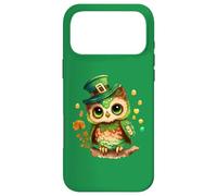 St Patrick's Day Irish Funny Owl Saint Patrick's Day Case for iPhone 17 Pro Max