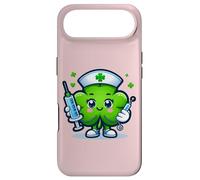 St Patrick's Day Irish Shamrock Nurse Scrub Top Women Nurses Case for iPhone Air