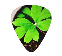 St Patricks Day Leaves Guitar Picks Set-Premium Abs Material,Various Thicknesses-Enhance Your Playing Experience